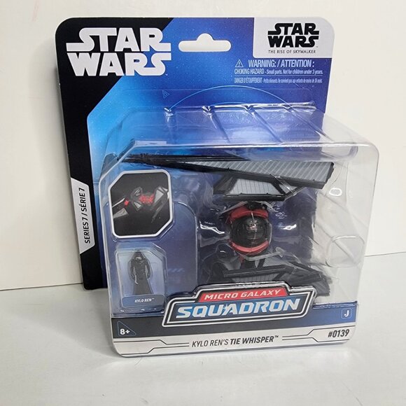 Star Wars Micro Galaxy Squadron KYLO REN'S TIE WHISPER #0139 RARE - NIB - Picture 2 of 7